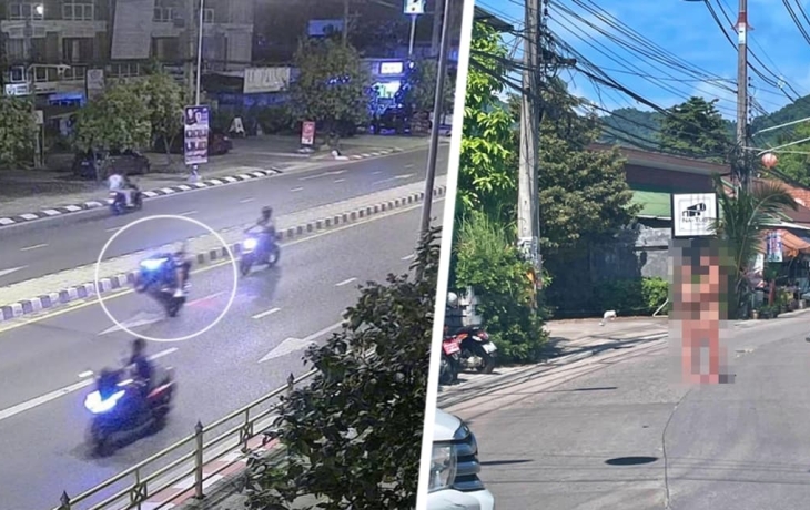 На Пхукете арестованы туристы, расхаживавшие по улицам голышом