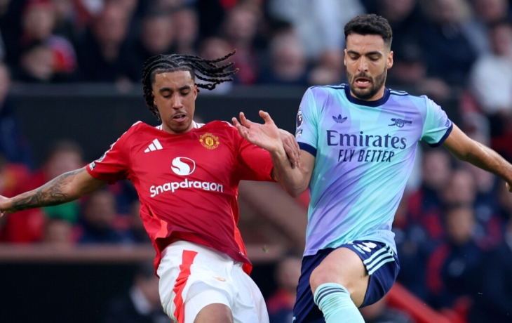 «Манчестер Юнайтед» сыграл вничью с «Арсеналом» в матче чемпионата Англии «Манчестер Юнайтед» сыграл вничью с «Арсеналом» в матче чемпионата Англии