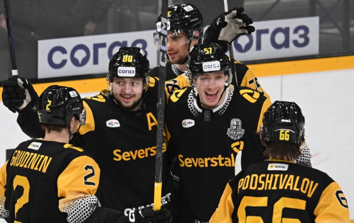 &laquo;Северсталь&raquo; сократила отставание от &laquo;Спартака&raquo; в серии первого раунда плей‑офф КХЛ