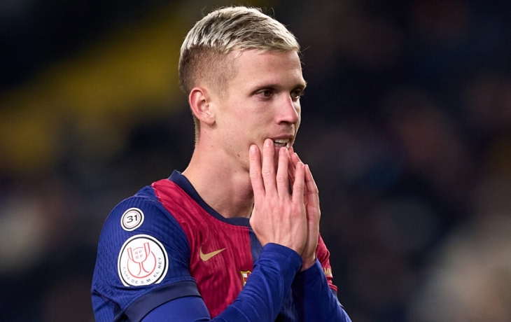 Футболист &laquo;Барселоны&raquo; Ольмо пропустит около трех недель из‑за травмы