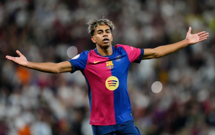 Ямаль: «Флик — один из лучших тренеров, с которым я работал» Ямаль: «Флик — один из лучших тренеров, с которым я работал»