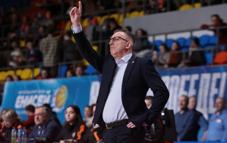 Баскетбольный клуб &laquo;Енисей&raquo; продлил контракт с главным тренером Арсичем