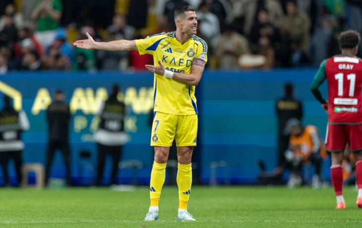 Роналду эмоционально отреагировал на решение Левникова удалить игрока &laquo;Аль‑Насра&raquo;