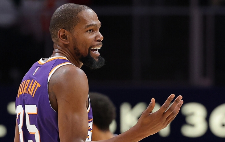 Баскетболист &laquo;Финикса&raquo; Дюрант пропустит не менее недели из‑за травмы &mdash; СМИ