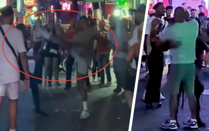 Пьяное недоразумение или серьезные разборки: туристы сошлись в рукопашную в Таиланде на улице, вызвав шок у очевидцев