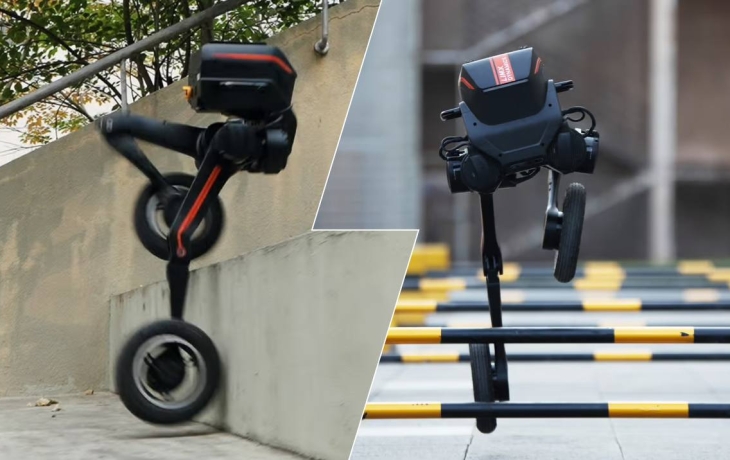 Робот TRON 1 научился прыгать через барьеры и взбираться по лестницам &nbsp;