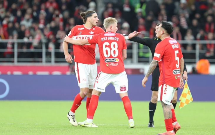 Футболист &laquo;Спартака&raquo; Литвинов &mdash; об игре с &laquo;Зенитом&raquo;: &laquo;Какие‑то судейские ошибки были, но главное, что засчитали наш гол&raquo;