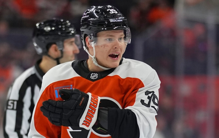 «Филадельфия» одержала волевую победу над «Коламбусом» в матче НХЛ, Марченко забил гол «Филадельфия» одержала волевую победу над «Коламбусом» в матче НХЛ, Марченко забил гол