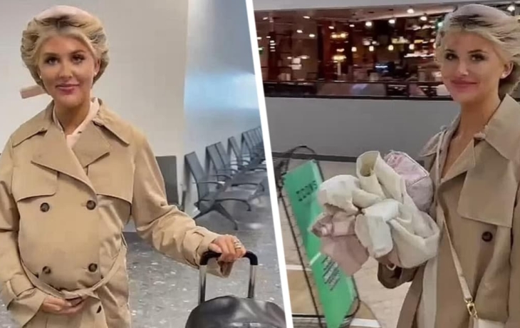 Туристка прикинулась беременной и избежала платы за багаж в аэропорту: вот как она это провернула