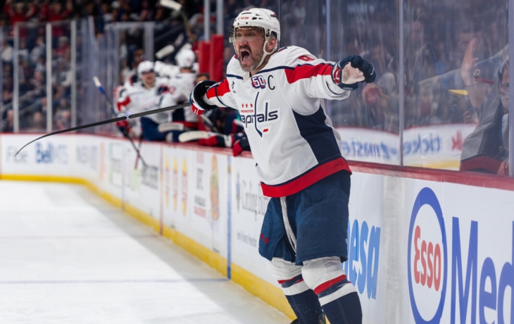 Овечкин приблизился к рекорду результативности НХЛ среди хоккеистов старше 39 лет