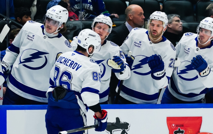 Кучеров побил клубный рекорд &laquo;Тампы&raquo; по передачам в гостевых матчах НХЛ