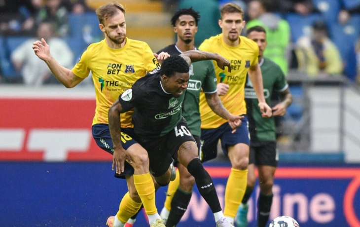 &laquo;Ростов&raquo; и &laquo;Краснодар&raquo; не открыли счет в первом тайме матча 21‑го тура МИР РПЛ