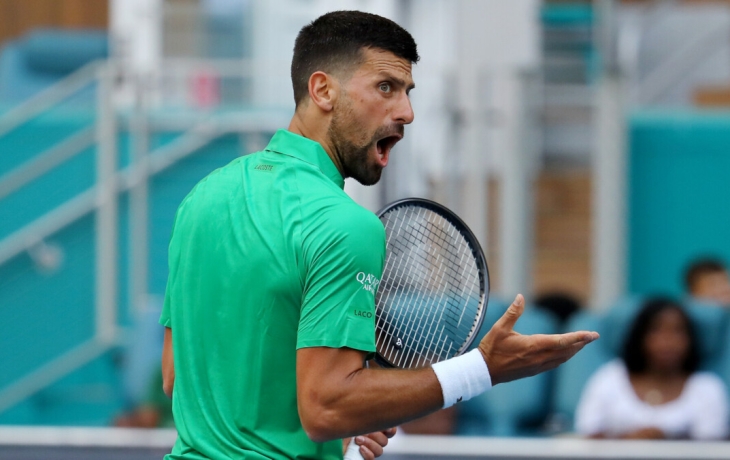 Чех Меншик выиграл теннисный турнир в Майами, помешав Джоковичу взять 100‑й титул в карьере