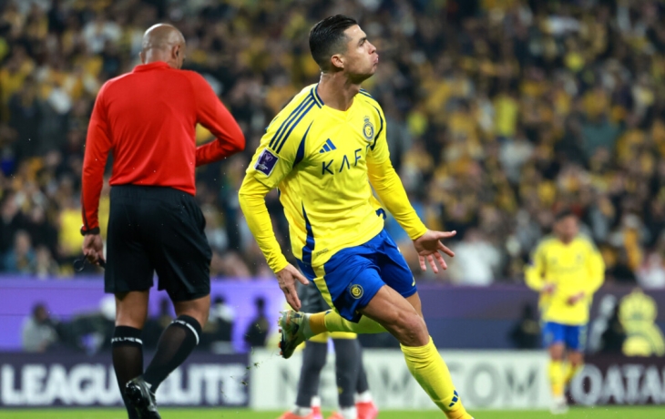 Дубль Роналду помог &laquo;Аль‑Насру&raquo; разгромить &laquo;Аль‑Васл&raquo; в азиатской Лиге чемпионов