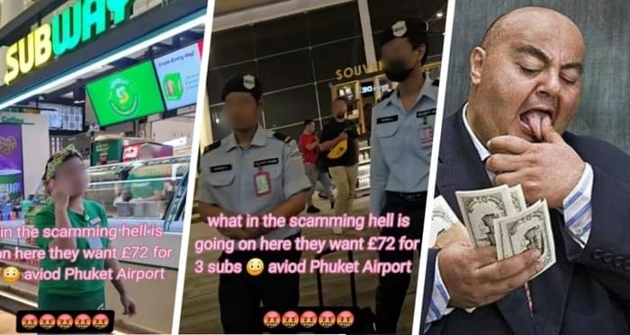 Избегайте аэропорта Пхукета, там творится мошенничество: с туристки потребовали 9000 рублей за 3 сэндвича, приведя её в ужас