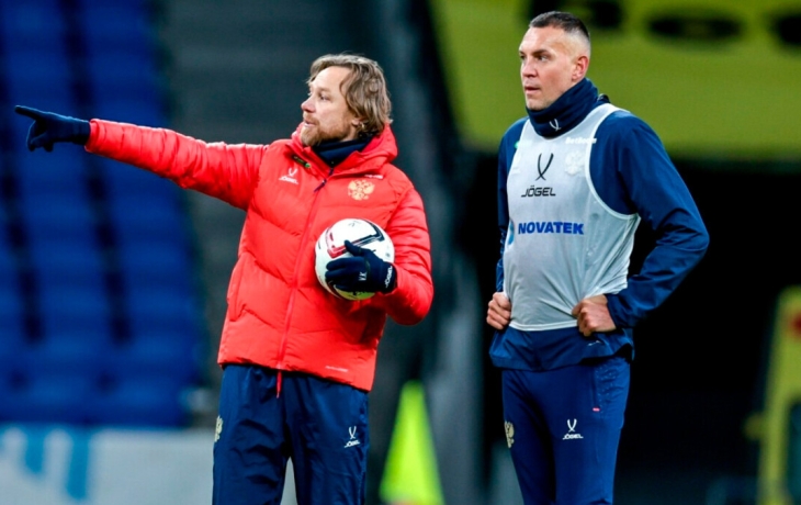 Карпин пошутил, что рассчитывает больше не слышать вопросов про Дзюбу после его рекорда в сборной России