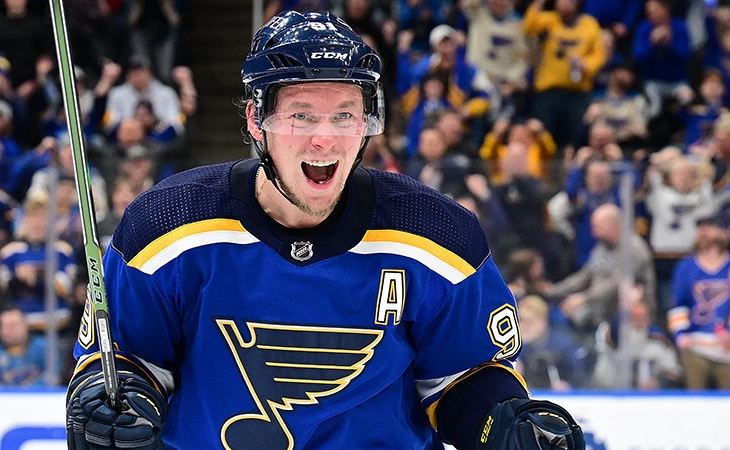 Тарасенко вошел в золотой состав &laquo;Сент‑Луиса&raquo; 21 века