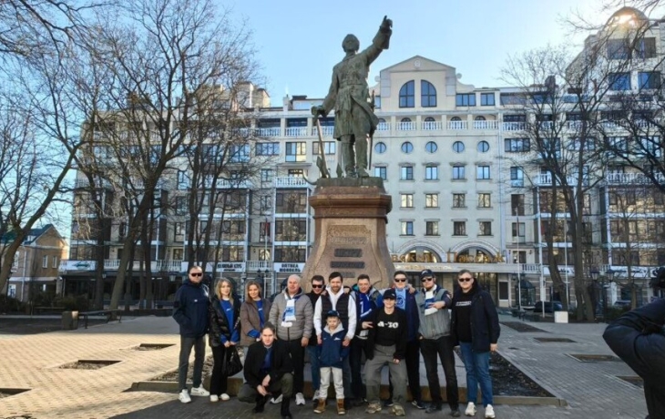 &laquo;Факел&raquo; организовал для болельщиков &laquo;Зенита&raquo; экскурсию по петровским местам Воронежа