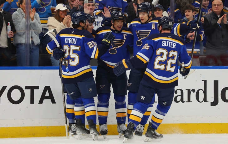 &laquo;Сент‑Луис&raquo; в серии буллитов обыграл &laquo;Вегас&raquo; в матче НХЛ, россияне набрали три очка