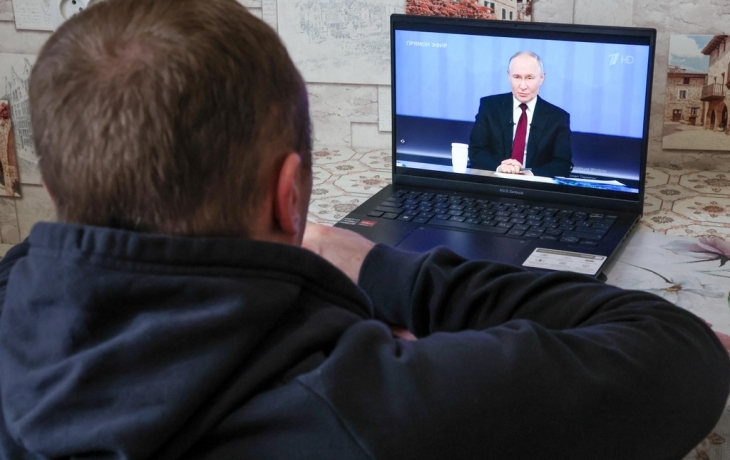 Жители одной страны массово заинтересовались прямой линией Путина Жители одной страны массово заинтересовались прямой линией Путина