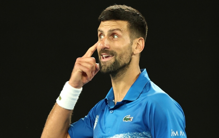 Джокович вышел в четвертьфинал Australian Open, где сыграет с Алькарасом