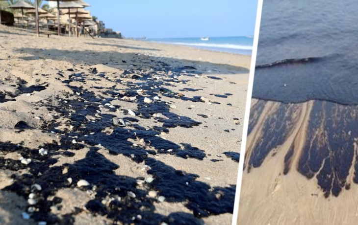 Беда Анапы поразила ОАЭ: из-за мазута закрыты пляжи, туристы задыхаются от зловония Беда Анапы поразила ОАЭ: из-за мазута закрыты пляжи, туристы задыхаются от зловония