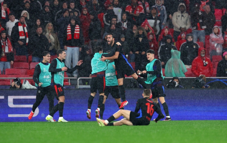 &laquo;Барселона&raquo; одержала волевую победу над &laquo;Бенфикой&raquo; в Лиге чемпионов, забив пять голов