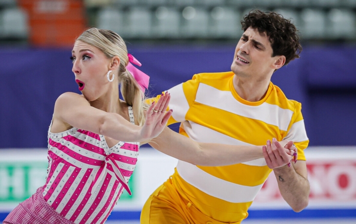 Канадцы Гиллес и Пуарье победили в танцах на льду на чемпионате четырех континентов
