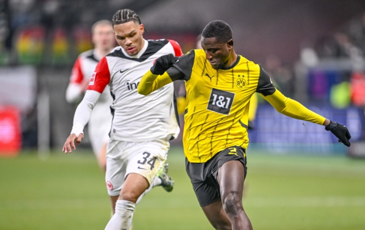 Дортмундская &laquo;Боруссия&raquo; проиграла &laquo;Айнтрахту&raquo;, потерпев третье поражение подряд в чемпионате Германии