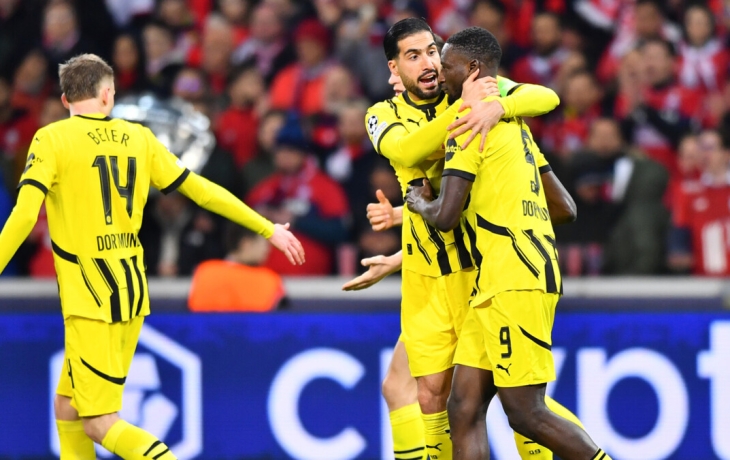 Дортмундская &laquo;Боруссия&raquo; вышла в четвертьфинал Лиги чемпионов, где сыграет с &laquo;Барселоной&raquo;