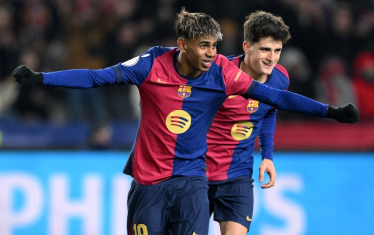 Ямаль: &laquo;Не думаю, что &laquo;Барселоне&raquo;, &laquo;Реалу&raquo; и &laquo;Атлетико&raquo; стоит жаловаться на судейство&raquo;