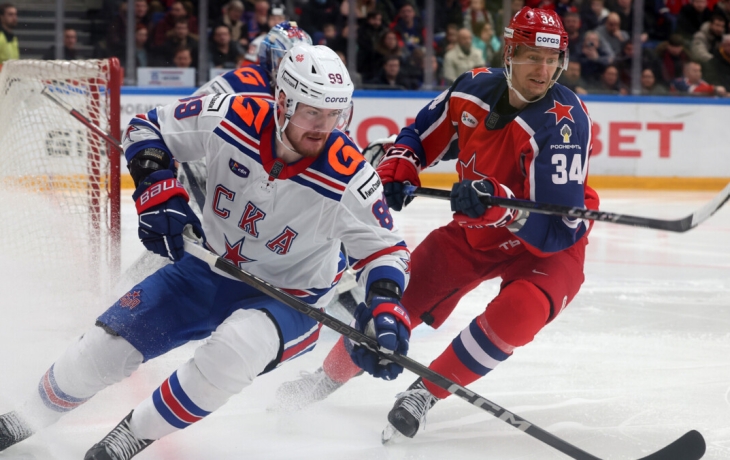 Хоккеист СКА Карпухин &mdash; о матче с ЦСКА: &laquo;Надеюсь, эта победа даст нам толчок для следующих игр&raquo;