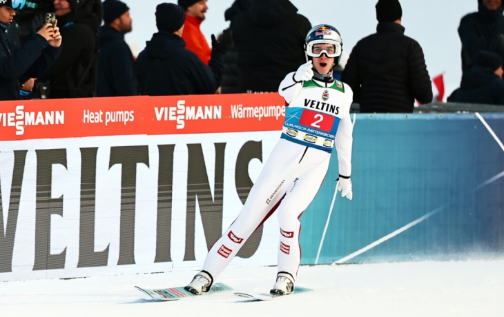 Австриец Чофениг стал первым победителем &laquo;Турне четырех трамплинов&raquo;, родившимся в 21 веке