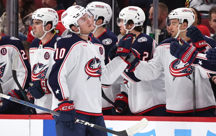 «Коламбус» обыграл «Нью‑Джерси» в матче НХЛ, россияне набрали четыре очка «Коламбус» обыграл «Нью‑Джерси» в матче НХЛ, россияне набрали четыре очка