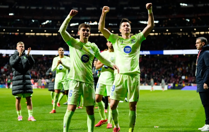 &laquo;Барселона&raquo; обыграла &laquo;Атлетико&raquo; в матче Ла Лиги, уступая по ходу матча 0:2