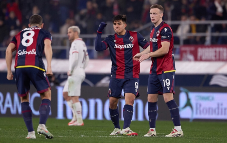 &laquo;Милан&raquo; уступил &laquo;Болонье&raquo;, потерпев второе поражение подряд в матчах чемпионата Италии