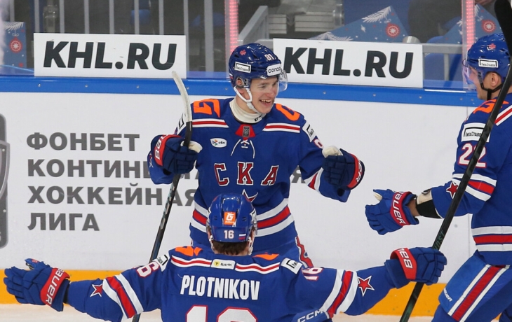 Демидов, Пыленков и Трушков признаны лучшими игроками 17‑й недели КХЛ