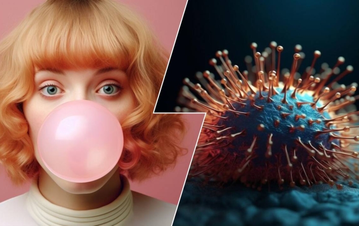 Ученые создали жвачку от герпеса и гриппа: как она работает