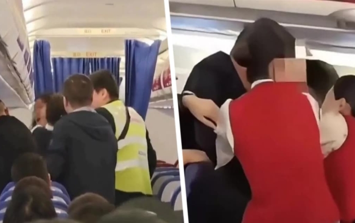 Агрессивная пассажирка вцепилась зубами в стюардессу после драки с соседкой из-за запаха тела