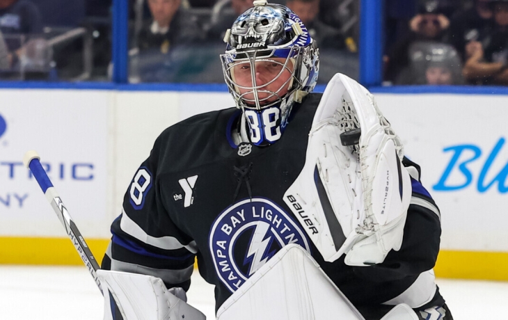 «Тампа» проиграла «Детройту» в матче НХЛ, Василевский стал третьей звездой матча «Тампа» проиграла «Детройту» в матче НХЛ, Василевский стал третьей звездой матча