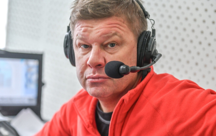 &laquo;На Руси говорят: пусть проигравший плачет&raquo;. Губерниев &mdash; об отказе украинских синхронисток от рукопожатий с россиянками