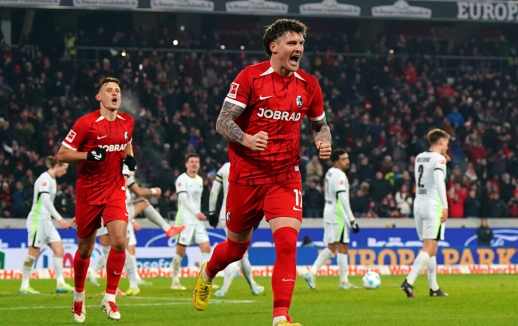 «Фрайбург» победил «Вольфсбург» в матче чемпионата Германии «Фрайбург» победил «Вольфсбург» в матче чемпионата Германии