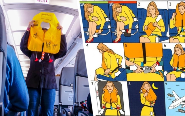 Российский турист прилетел из Шарм-эль-Шейха и украл из самолёта спасательное оборудование