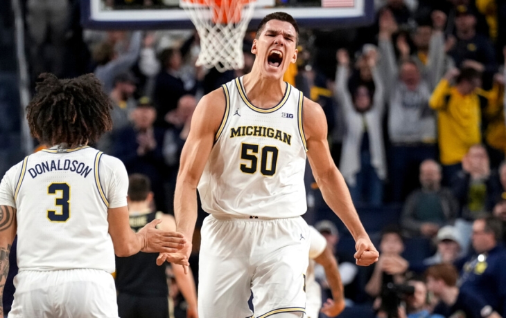 &laquo;Мичиган Вулверинз&raquo; вышел в финал конференции NCAA, россиянин Голдин сделал дабл‑дабл