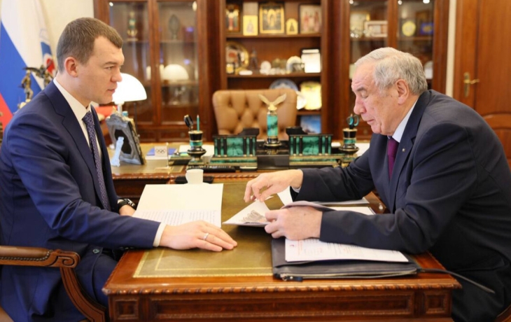 Министр спорта России Дегтярев обсудил с Тарпищевым предстоящие выборы президента МОК Министр спорта России Дегтярев обсудил с Тарпищевым предстоящие выборы президента МОК