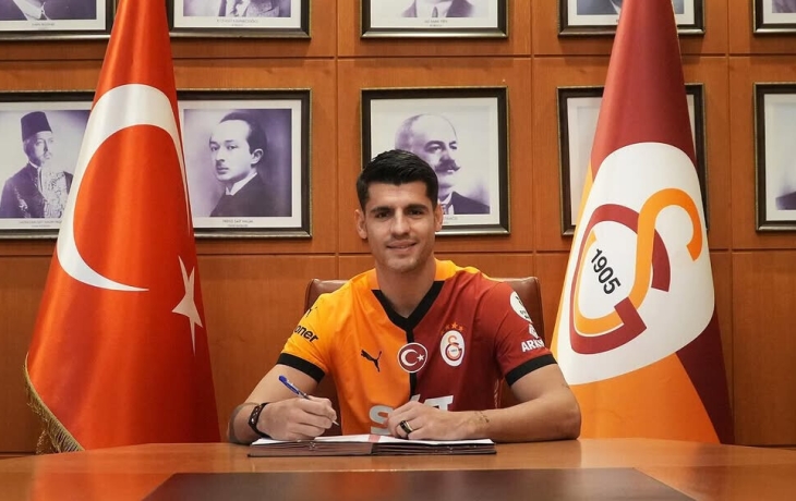 &laquo;Галатасарай&raquo; объявил о переходе Мораты на правах аренды