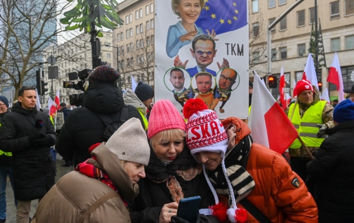 Тысячи европейских фермеров вышли на митинг против импорта с Украины