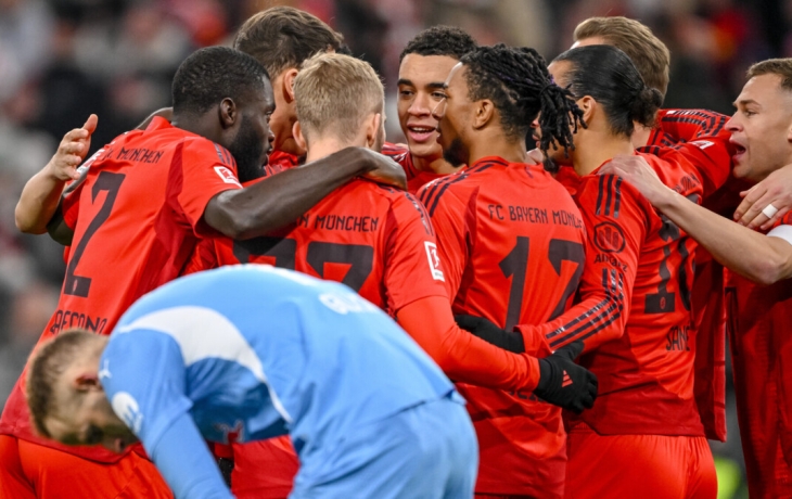 «Бавария» разгромила «РБ Лейпциг» в матче чемпионата Германии