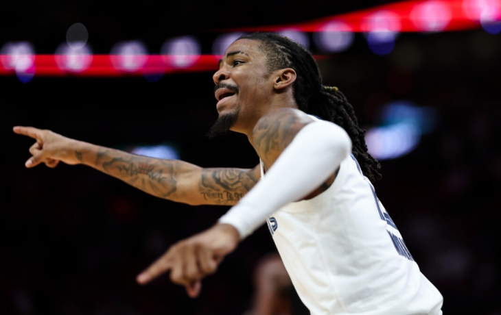 Защитника &laquo;Мемфиса&raquo; Моранта оштрафовали на $75 тысяч за неподобающий жест в матче с &laquo;Майами&raquo;