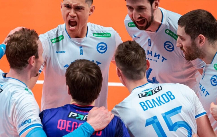 Волейболисты казанского &laquo;Зенита&raquo; вышли в финал чемпионата России